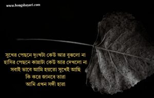 Bangla Sad SMS photo